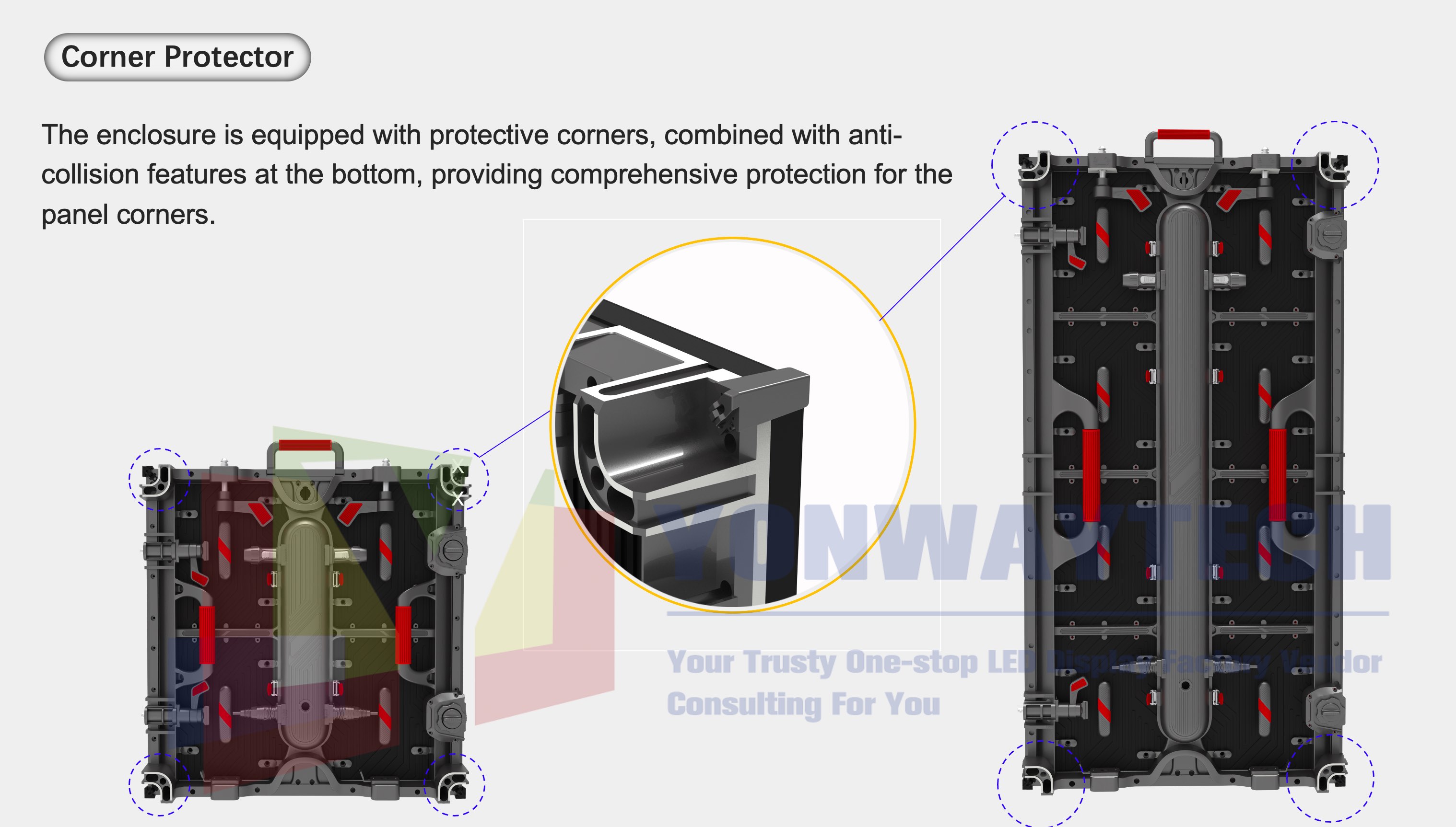 Corner Protector Event Led Display Elite Series P1.5 P1.9 P2.5 P2.6 P2.976 P3.91 P4.81 Indoor Outdoor